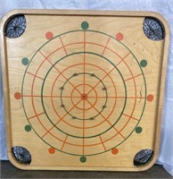 Vintage Wooden Carrom Game, No Shipping, Approx.