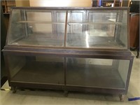 Old Wood and Glass Display Case