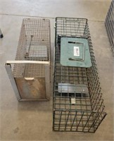 2 CRITTER TRAPS