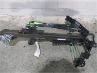 1761) Killer instinct 210lb crossbow, laser sight,