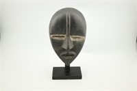 Carved African Mask on Stand