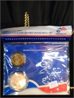 DOLLAR COIN & FIRST SPOUSE MEDAL