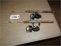 Shakespear fishing rods