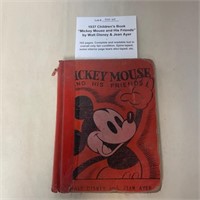 1937 Book, Mickey Mouse & His Friends