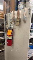 Paint Brushes, Fire Extinguisher