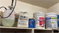 Assorted Lot of Shop Chemicals