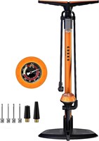 Bike Floor Pump with Gauge