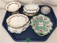 7 Piece Assorted Dishware Set (3" to 8"W)