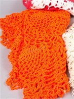 Crocheted Shawls and Small Blanket