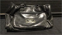 Wisconsin America’s Dairyland Leather Travel Bag