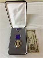 Purple Heart military merit medal + Japanese 10