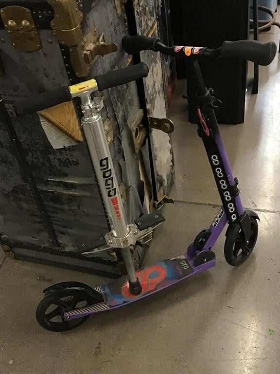Syd Scooter and Pogo Stick
