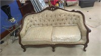 VICTORIAN STYLE LOVE SEAT 56" LONG