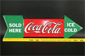Cola Cola Metal Sign