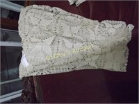 62" X 72" Hand Crochet Spread