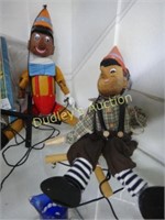 Pinocchio Marionette & Wooden Body Pinocchio Mario