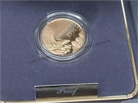 Mount Rushmore anniversary proof coin 1991 $5
