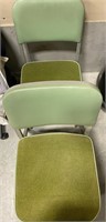 VINTAGE GREEN CHAIRS