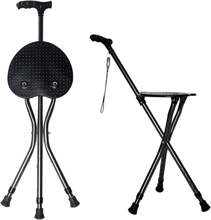 Folding Cane Seat Combo