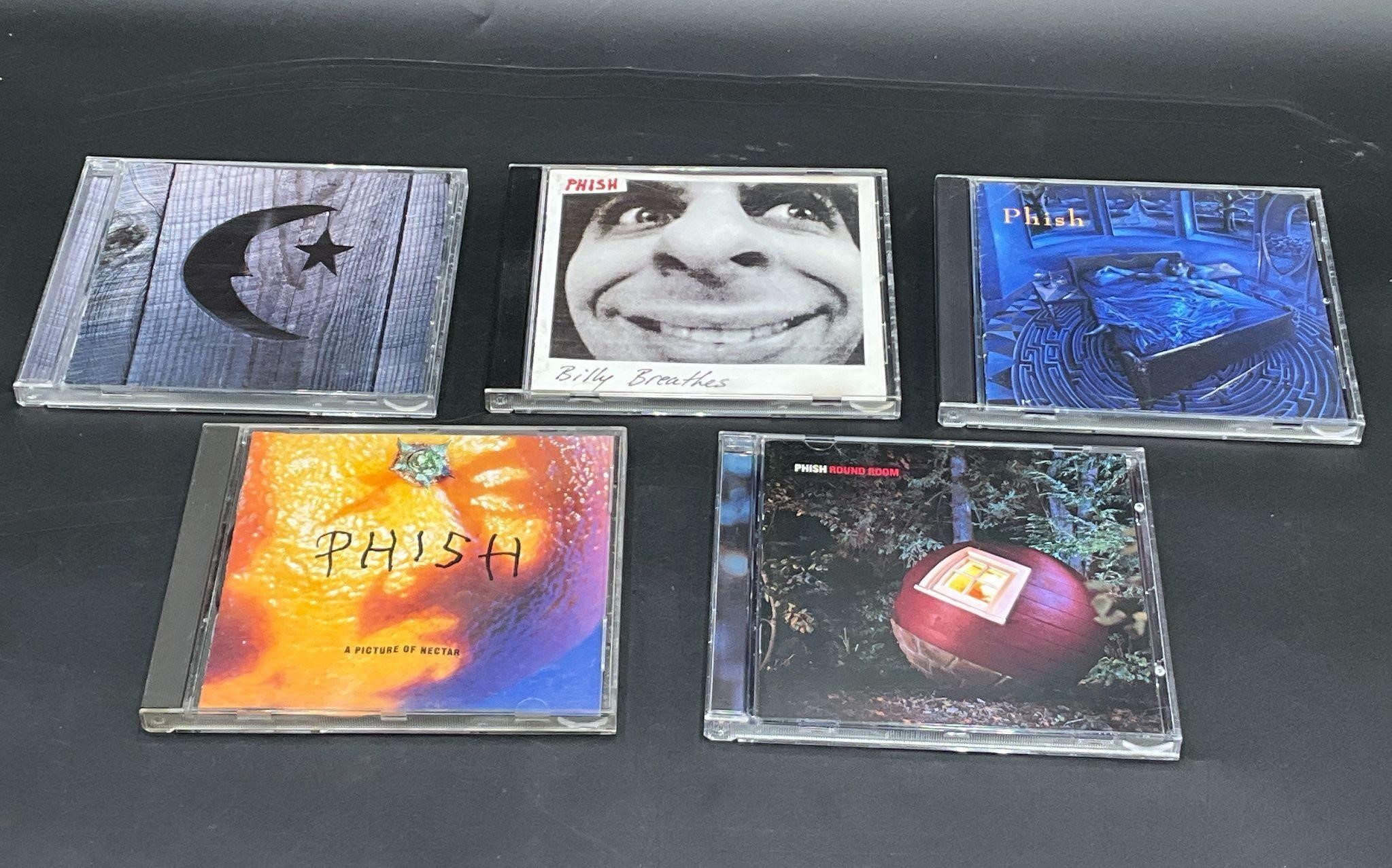 Lot of 5 Phish CD's Round Room Picture Of Nectar +