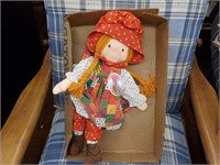 1988 cloth Holly Hobbie doll