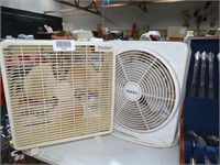 2 Desktop Electric Fans