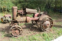 Old Farmall Steel Wheel Tractor