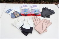 6 Assorted Pairs of Work Gloves