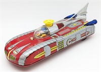 Tin Litho Battery Operated Space Ship