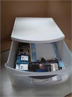Storage drawer with HP 56 & 57 ink cartridge,