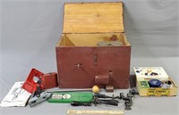 Old Box w/ Reloading Supplies