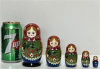 Kit de 5 poupées russes