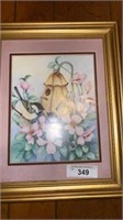 Framed Hand Painted Connie Murphy Signed