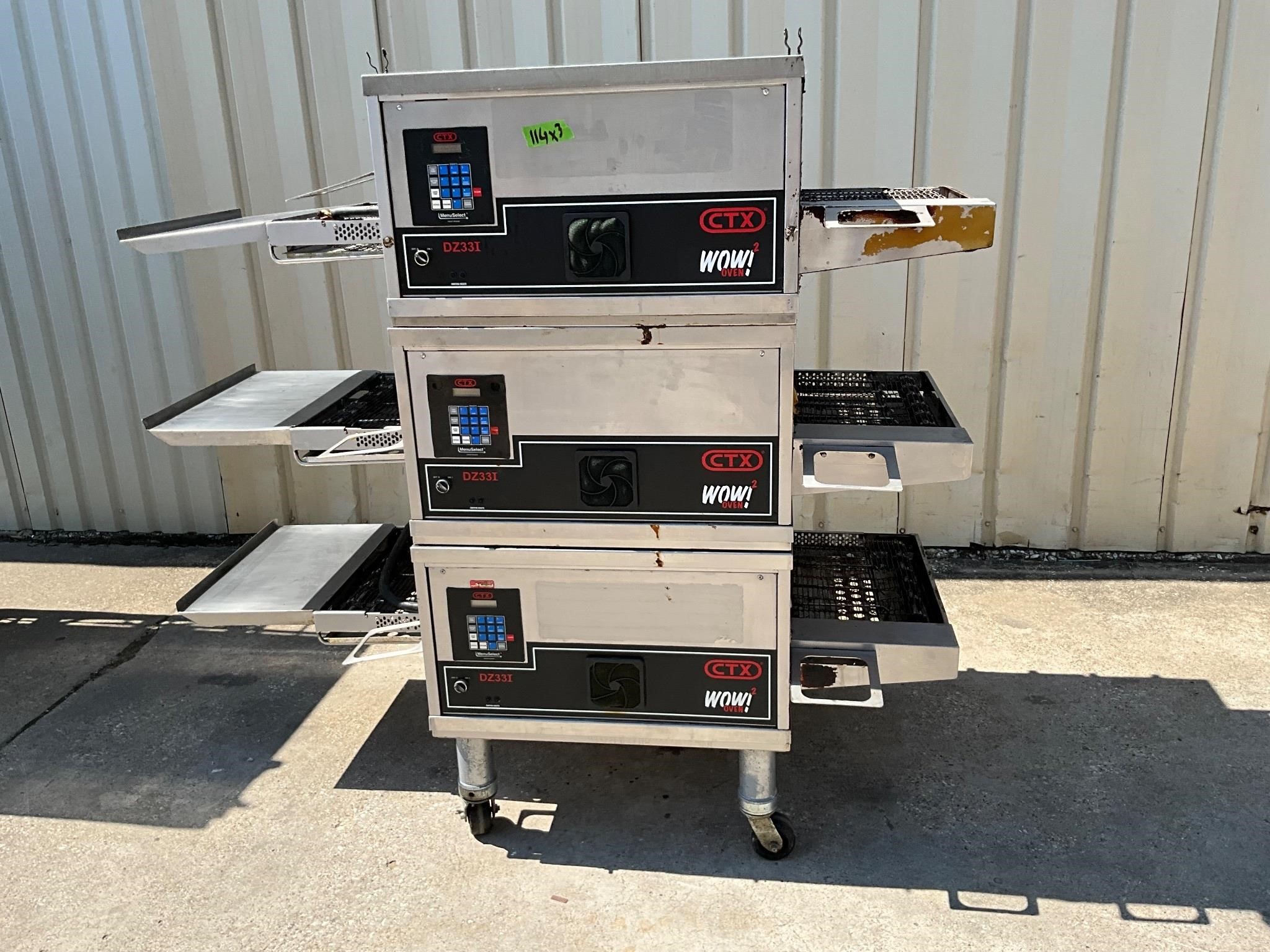 CTX electric conveyor oven