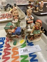 (4) Hummel Figurines