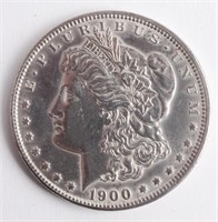 Coin 1900  Morgan Silver Dollar Almost Unc. *