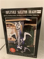 7 Ft Inflatable Skeleton Dragon