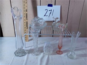 VASES / CANDY DISHES