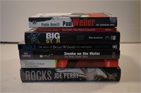 7 ROCK 'N' ROLL RELATED MUSIC BOOKS