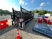 QTY 3- Sets 20'Farm Metal Driveway Gates-NO RESERV