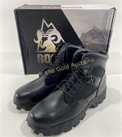 NEW Men’s 10.5 Rocky Waterproof Black Boots