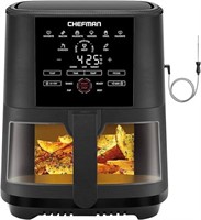 USED-8-Preset Air Fryer with Probe