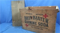 Vintage Billy Baxter Quinine Soda Box