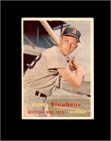 1957 Topps #217 Gene Stephens EX to EX-MT+