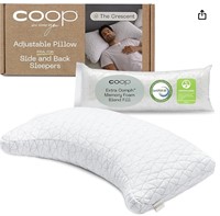 Coop Home Goods Original Crescent Queen Bed Pillow