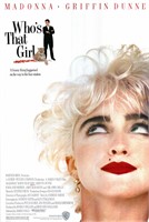 Who's That Girl 1987 original vintage movie poster