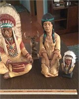 Vintage Native American ceramic Decor