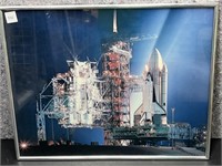 Space Shuttle Columbia Preparing for Launch Photo