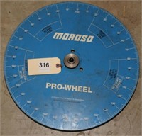 Moroso 18" Cam Shaft Degree Wheel