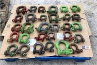 (qty - 30) Assorted Shackles-